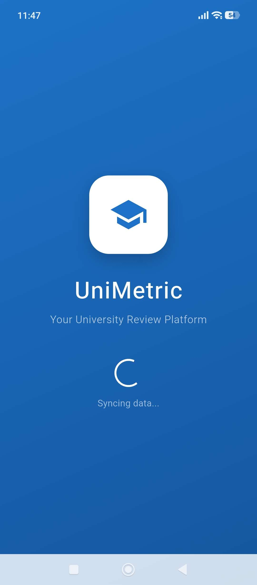 Campus Pulse reviews screen