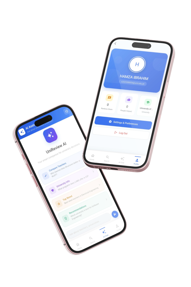 Campus Pulse profile screen